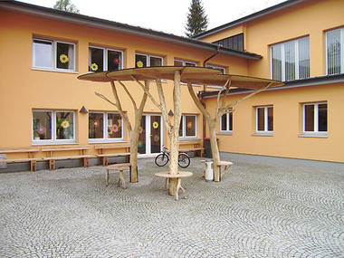 Schulhof St. Wolfgang